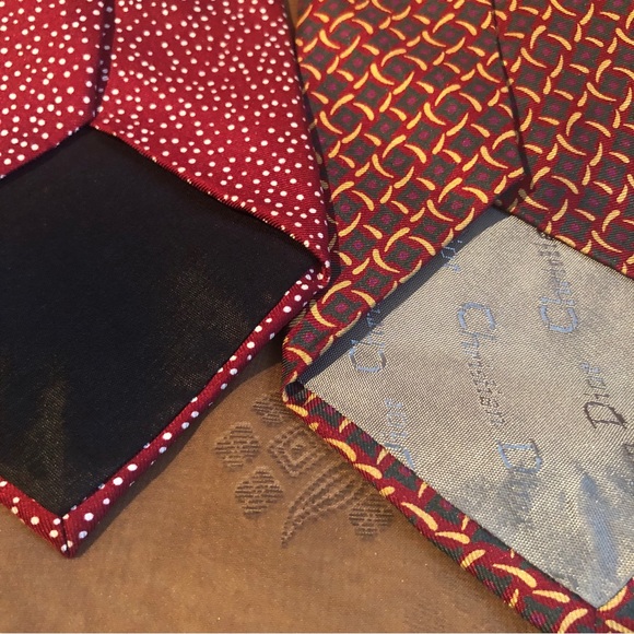 Oscar de la Renta and Christian Dior Luxury traditional  silk ties. - Picture 10 of 16